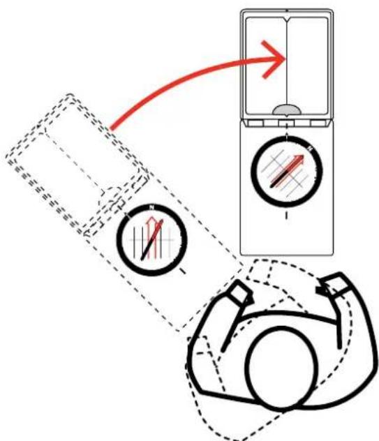 SUUNTO MCB - Navigation avec une carte et une boussole - 3