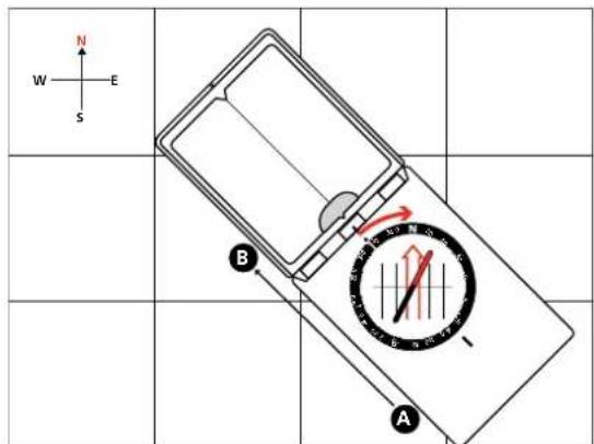 SUUNTO MCA - Navigation avec une carte et une boussole - 2