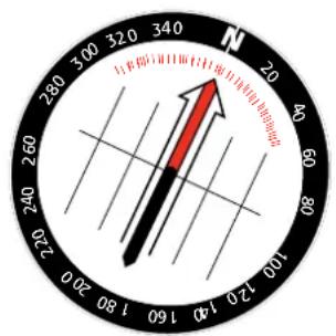 SUUNTO Arrow 6 - Correction de la déclinaison - 2