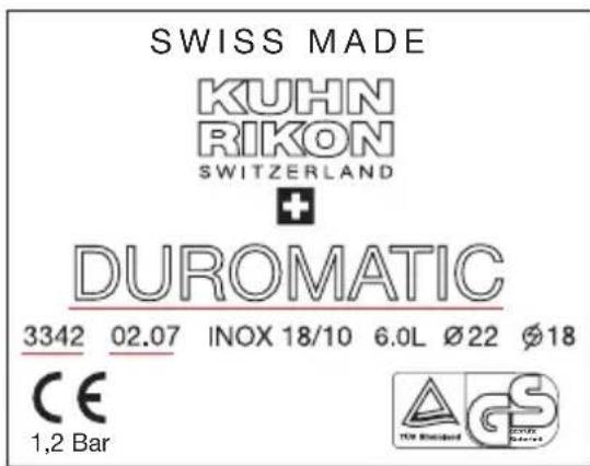Kuhn Rikon Duromatic Top - Great Britain: USA - 1