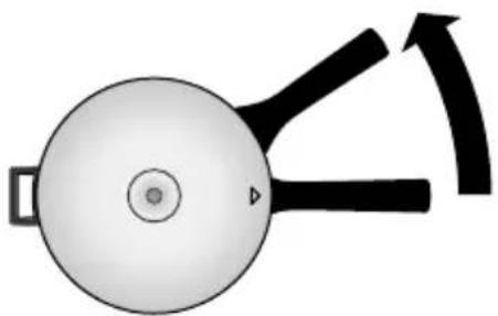 Kuhn Rikon Duromatic Inox - Apertura della pentola a vapore completamente scaricata - 1