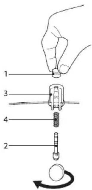 Kuhn Rikon Duromatic Ergo - Desmontaje de las valvulas de las ollas INOX, CLASSIC, SUPREME, ERGO y HOTEL - 1
