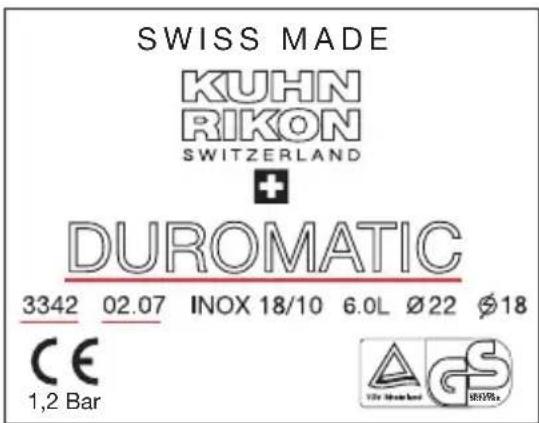 Kuhn Rikon Duromatic Ergo - Svizzera e altri paesi: Germania: - 1