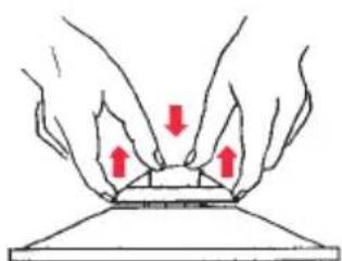 Kuhn Rikon Duromatic Ergo - Enlever la cape protectrice - 1