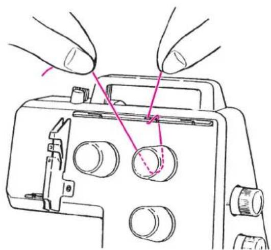 BERNINA L 220 - Préparer l'enfilage / Conseils - 2