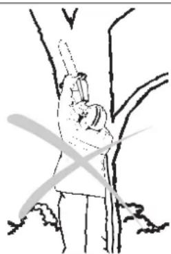DOLMAR ES173 A - Guard Against Kickback - 6