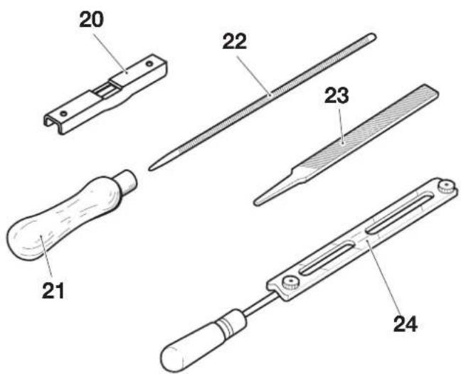 DOLMAR ES173 A - Extract from the spare parts list - 3