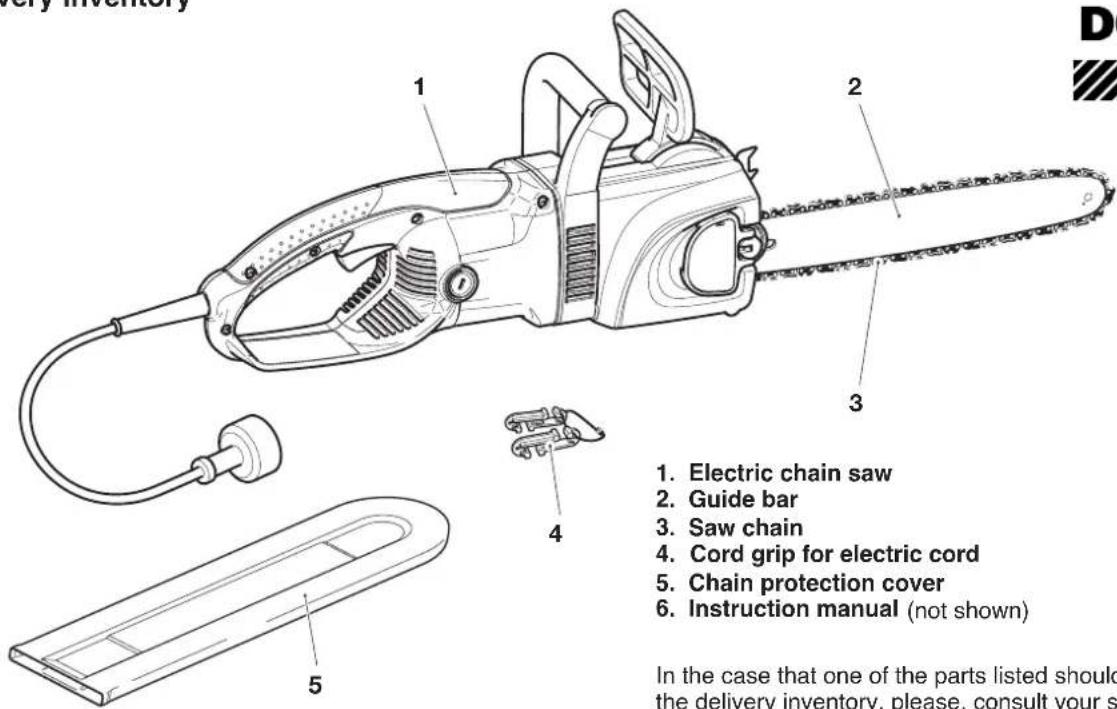 DOLMAR ES173 A - Packing - 2