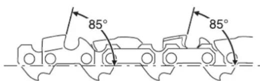 DOLMAR ES173 A - Excessive depth increases the risk of kickback! - 5
