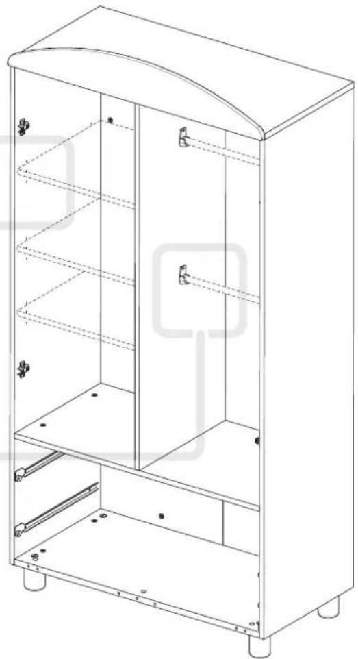 Foppapedretti Armadio Lovely - BHMMaTeIbHo npOHTaTb n CoXpaHITb dIy6dyuero IOnb3OBaHn - 35
