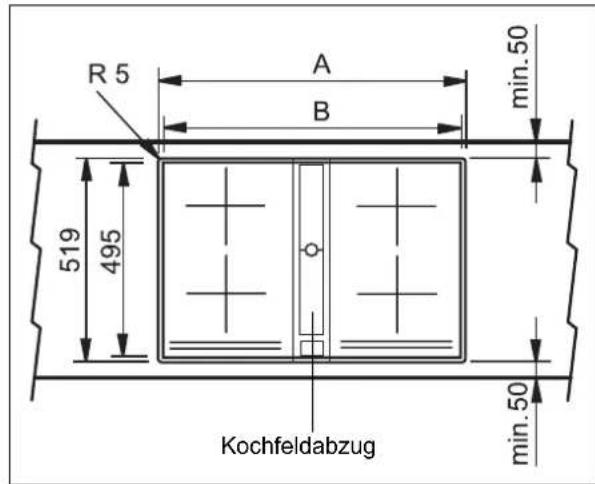 BORA CC 21 - Flächenbündige Montage der Kochfelder - 2