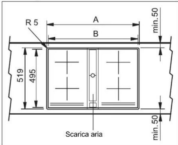 BORA CC 21 - Per i piani di cottura completamente incassati a paro - 2