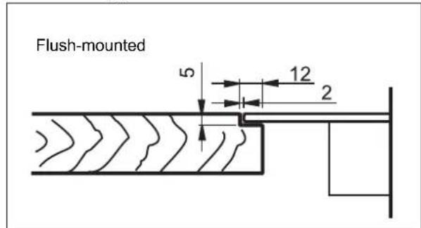 BORA CC 21 - Flush-mounted installation of the hobs - 1