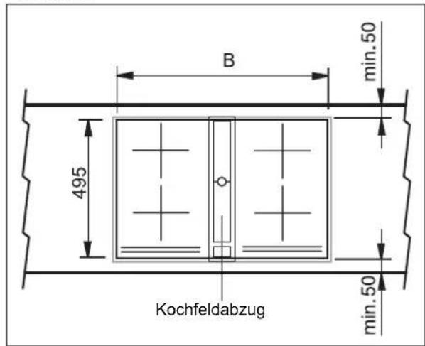 BORA CC 21 - Aufsatzmontage - 2