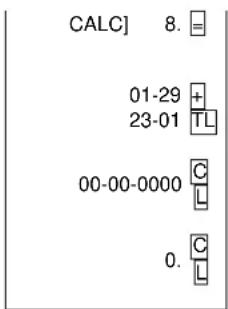 VICTOR PL8000 - Cálculo de tiempo - 1