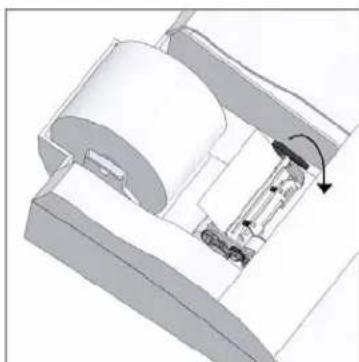 VICTOR PL8000 - Carga del papel - 2