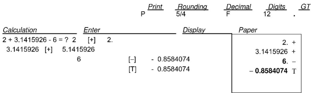 VICTOR Big Print 1310 - ADDITION / SUBTRACTION - 1
