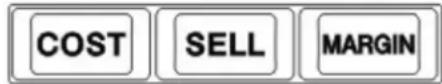 VICTOR 12807 - Touches de coût (COST), de prix de vente (SELL) et de marge (MARGIN) - 1
