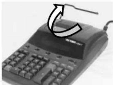 VICTOR 12807 - How to Feed the Paper Tape - 1