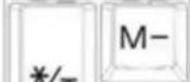VICTOR 12403A - Keyboard Layout - 21