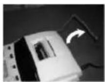 VICTOR 12403A - How to Feed the Paper Tape - 1