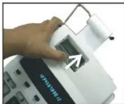 VICTOR 12253A - Replacing the ink roller - 1