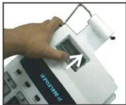 VICTOR 12123A - Sustitución del cartucho de tinta - 1