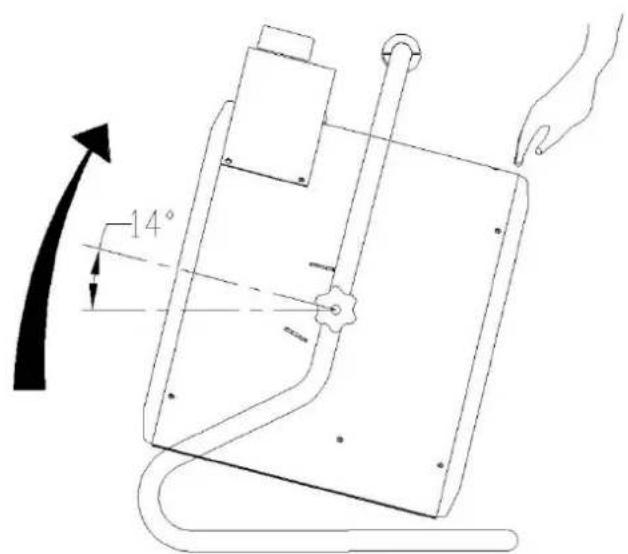 Toolland TC78074 - Adjusting the Angle - 2