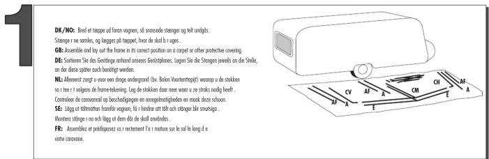 Isabella Forum - Monteringsanvising · Erection Instructions · Aufbauanleitung · Opbouwinstrucie · Instruction de Montage · Instrucciones de montaje - 1