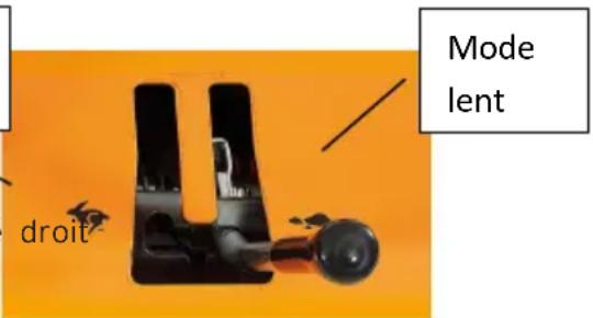 Eliet Snowbob 9018T - Quel est le régime de déplacement choisi? - 1