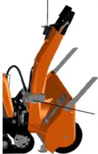 Eliet Snowbob 9018T - Tuyau souffleur orientable à 225° - 3