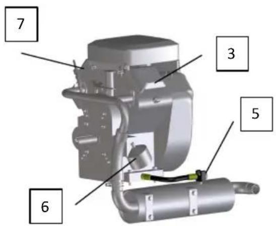 Eliet Snowbob 9018T - Moteur - 2