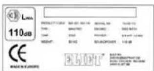 Eliet Snowbob 8014T - Messages de sécurité - 9