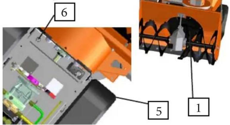Eliet Snowbob 8014T - Tuyau souffleur orientable - 1