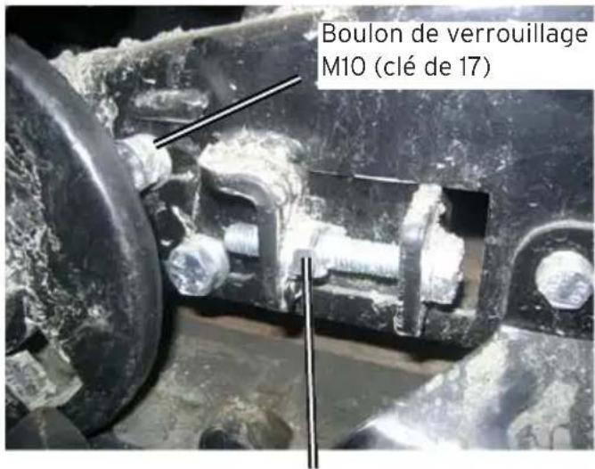 Eliet Snowbob 8014T - Réglage tension chenille - 2