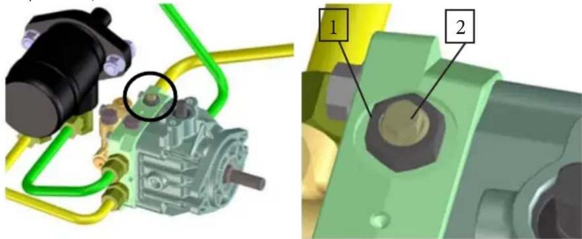 Eliet Snowbob 8014T - Déplacement de la machine en cas de panne moteur - 1