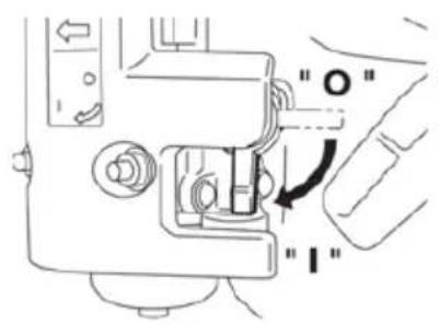 Eliet Snowbob 8014T - Mise en marche du moteur à essence - 1