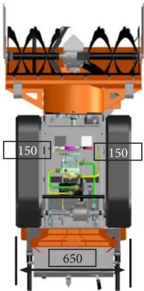 Eliet Snowbob 8014T - Transport de la machine - 1