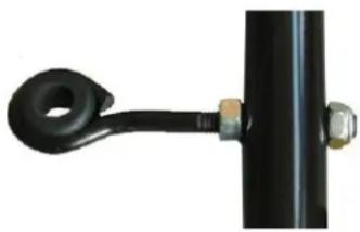 Texas Snow King 565 TG - Chute bracket - 1