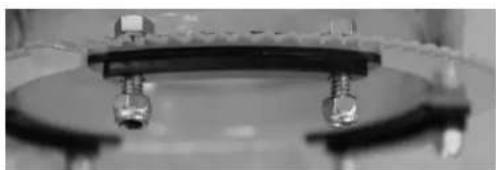 Texas Snow King 565 TG - STEP 6 - Chute assembly - 2