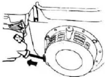 Texas Snow King 565 TG - Recoil starter - 1
