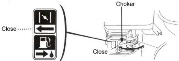 Texas Snow King 565 TG - Activate the choker - 1