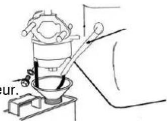 Texas Snow King 565 TG - Vidanger le réservoir et le carburateur - 1