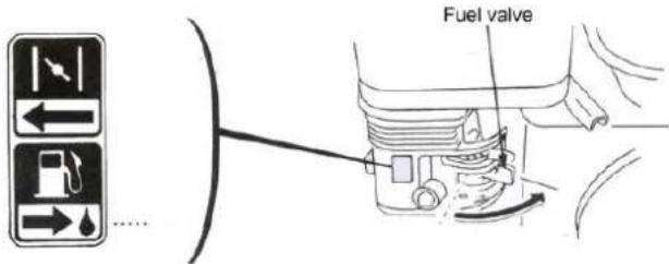Texas Snow King 565 TG - To start the engine - 1