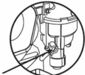 Texas Snow King 565 TG - Draining the carburetor - 1