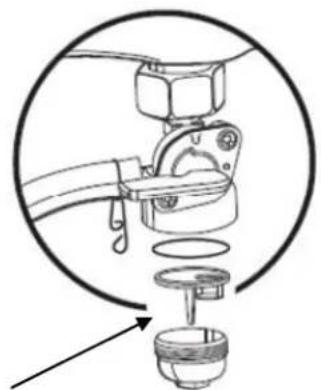 Texas Snow King 565 TG - Tömming af sediment kop - 1
