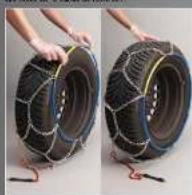 ULTIMATE SPEED KN80 - Montage des chaînes à neige - 2