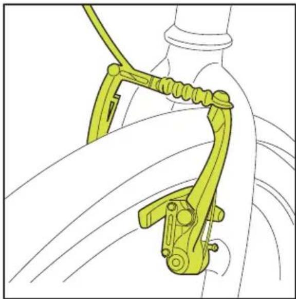 Sparta Amphion - Frein cantilever-v - 1