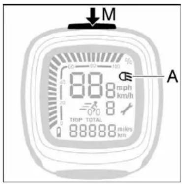 Batavus ION Technology - Beleuchtung ein-/ausschalten (A und M) - 2