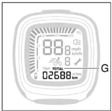 Batavus ION Technology - Totale afgelegde afstand (G) - 1